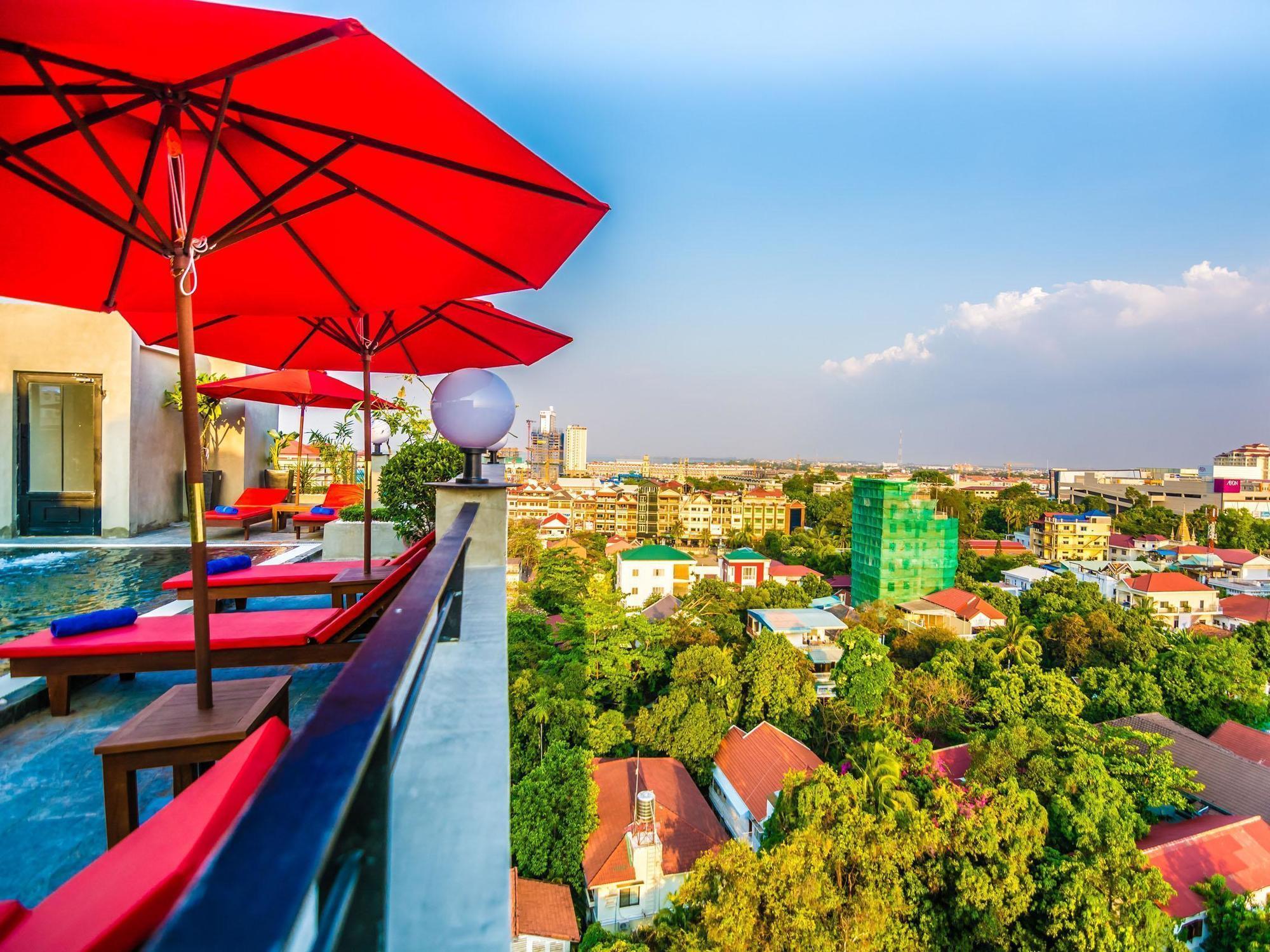 Diamond Palace Resort & Sky Bar Phnom Penh Eksteriør bilde